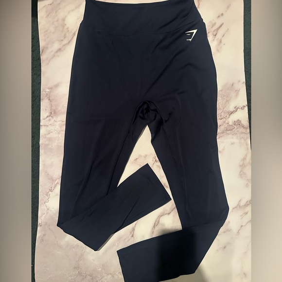 Gymshark Navy Training Leggings - Picture 1 of 3
